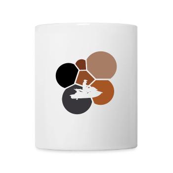 Wassersport Jetski Boot - Tasse - Weiß - Vorne