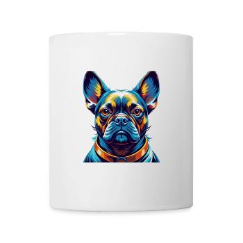 Braque Français Race de chien Coloré Dessin animé Kawaii - Mug blanc - blanc - Devant