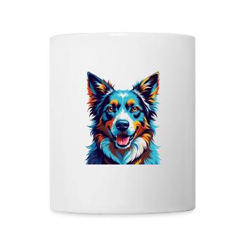 Karpaten Schäferhund Hunderasse Karikatur Kawaii - Tasse - Weiß - Vorne
