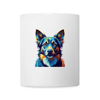 Alano Español Hunderasse Bunte Karikatur Kawaii - Tasse - Weiß - Vorne
