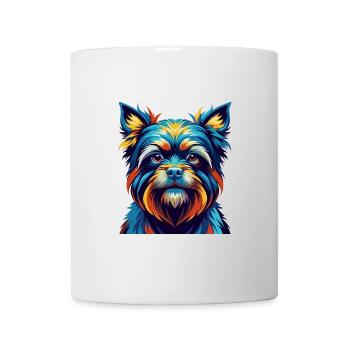 Affenpinscher Dog Breed Colorful Cartoon Kawaii - Mug - white - Front