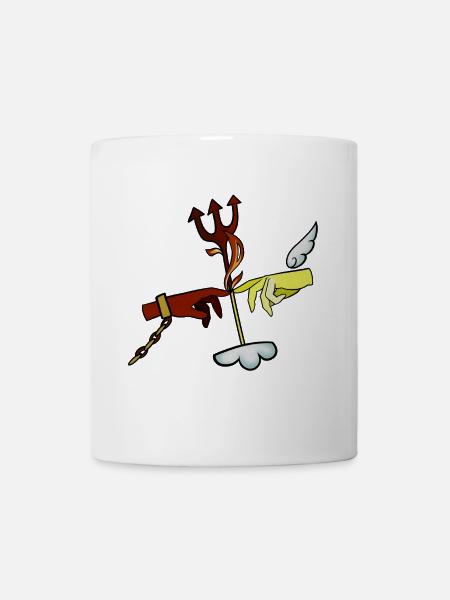 the opposites meet! - Mug - white