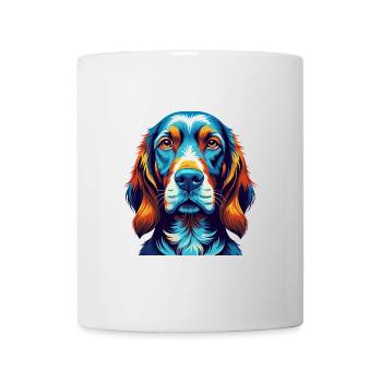 Redbone Coonhound Chien Race Dessin animé Kawaii - Mug blanc - blanc - Devant