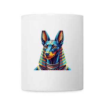 Pharaoh Hound Dog Breed Colorful Cartoon Kawaii - Mug - white - Front