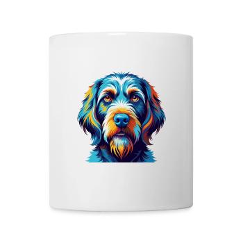 Spinone Italiano Dog Breed Colorful Cartoon Kawaii - Mug - white - Front