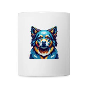Tahltan Bear Dog Breed Colorful Cartoon Kawaii - Mug - white - Front