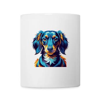Westphalien Dachsbracke Chien Race Dessin Animé Kawaii - Mug blanc - blanc - Devant