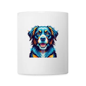 Saarlooswolfhond Dog Breed Colorful Cartoon Kawaii - Mug - white - Front