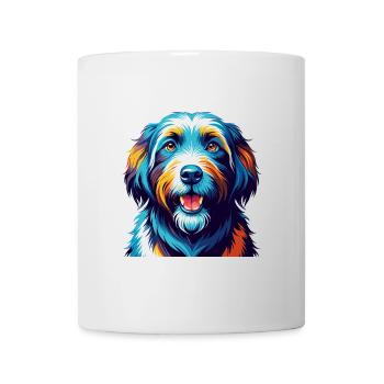 Schapendoes Race Chien Coloré Dessin Animé Kawaii - Mug blanc - blanc - Devant