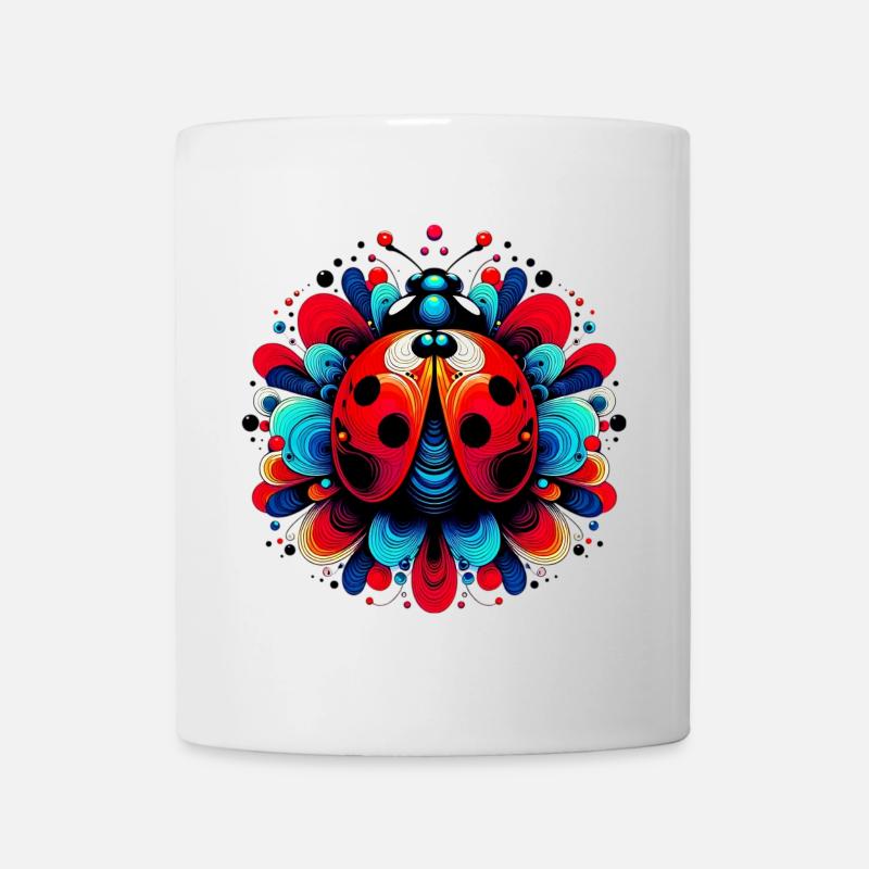 Marienkäfer - Tasse - Weiß