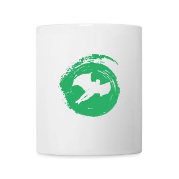 Planeur de base jump en wingsuit - Mug blanc - blanc - Devant