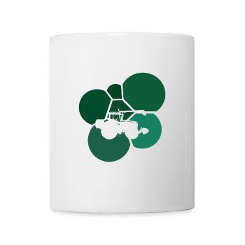 Maehdrescher Bauer Hof - Tasse - Weiß - Vorne