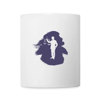 Juge Paragraphe - Mug blanc - blanc - Devant