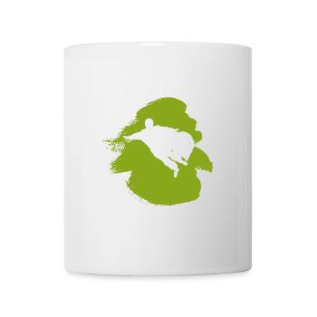 Wingsuit Planeur volant Combinaison - Mug blanc - blanc - Devant