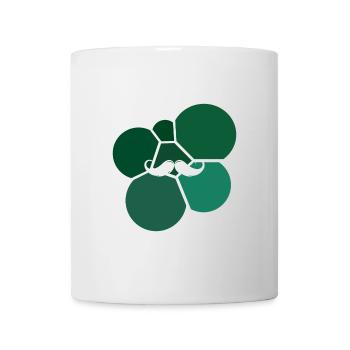 Moustache Gentleman Novembre - Mug blanc - blanc - Devant