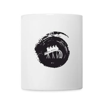 Riesenrad Maßkrug Lukas - Tasse - Weiß - Vorne