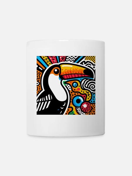 Tukan - Tasse - Weiß