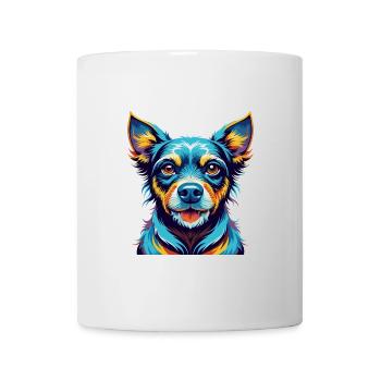 Ratonero Valenciano Race Chien Dessin animé Kawaii - Mug blanc - blanc - Devant