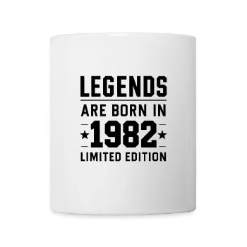 Legends Are Born In 1982 Limited Edition - Tasse - Weiß - Vorne