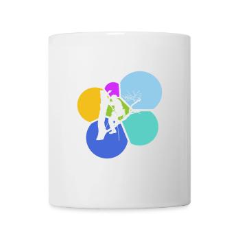 Kletteraffe Ausrüstung Steigeisen - Tasse - Weiß - Vorne