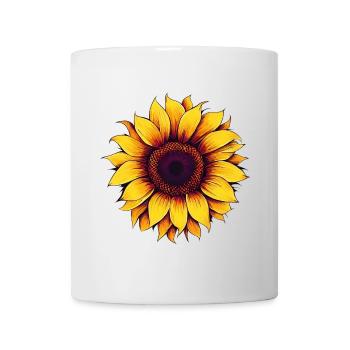 Sunflower - Mug - white - Front