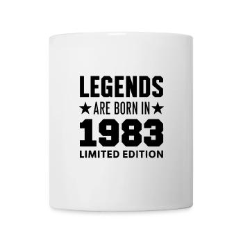 Legends Are Born In 1983 Limited Edition - Mug - white - Front