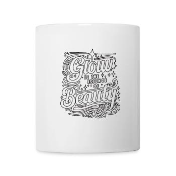Strahlen ist die Essenz der Schönheit - Tasse - Weiß - Vorne