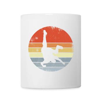 Breakdancer Drawing Vintage Look - Mug - white - Front