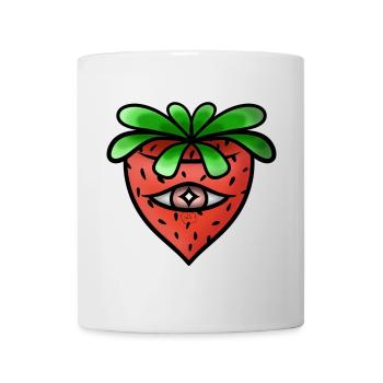 Cursed strawberry! - Mug - white - Front