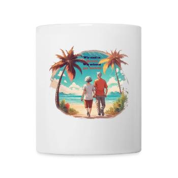 Nous sommes à la retraite - Mug blanc - blanc - Devant