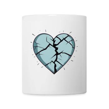 Zerschmetterte Zuneigung - Tasse - Weiß - Vorne