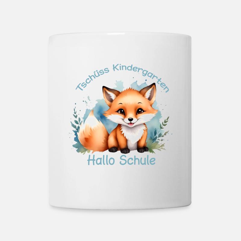 Little Fox | Goodbye Kindergarten Hello School - Mug - white