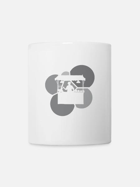 Imbiss Burger Mahlzeit - Tasse - Weiß