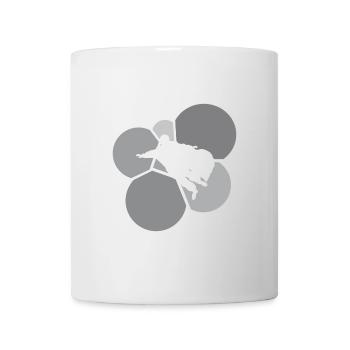Wingsuit Base Jump - Mug blanc - blanc - Devant