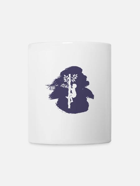 Ausruestung Baumklettern - Tasse - Weiß