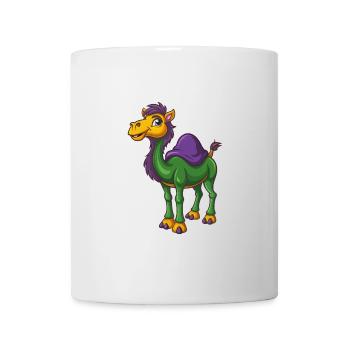 Camel Funny Kawaii Cartoon Character Clipart - Mug - white - Front