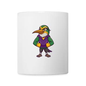 Bienenfresser Lustige Kawaii Cartoon Figur Clipart - Tasse - Weiß - Vorne