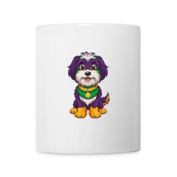 Havanese Dog Funny Kawaii Cartoon Character - Mug - white - Front