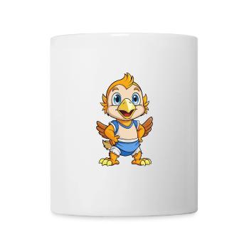 Harrier Mignon Personnage De Dessin Animé Kawaii Clipart - Mug blanc - blanc - Devant