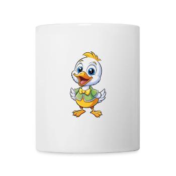 Goose Cute Cartoon Character Kawaii Clipart - Mug - white - Front