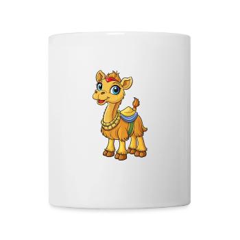 Camel Cute Cartoon Character Kawaii Clipart - Mug - white - Front