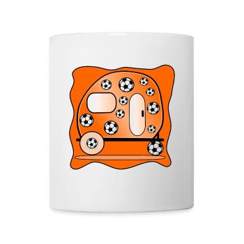 Holiday Camping - Football Football Player - Mug - white - Front