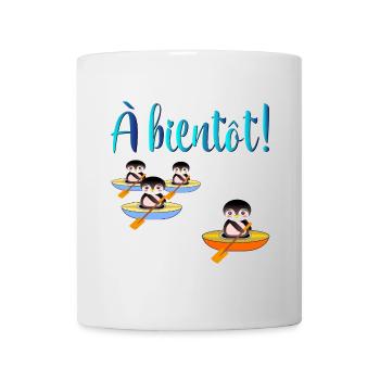 À Bientôt - Au revoir - Adieu - Mug blanc - blanc - Devant