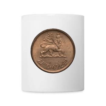 Lion of Judah - Haile Selassie - King of the Kings - Tasse - Weiß - Vorne