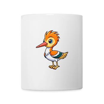 Avocet Cute Cartoon Character Kawaii Clipart - Mug - white - Front