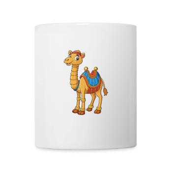 Camel Cute Cartoon Character Kawaii Clipart - Mug - white - Front