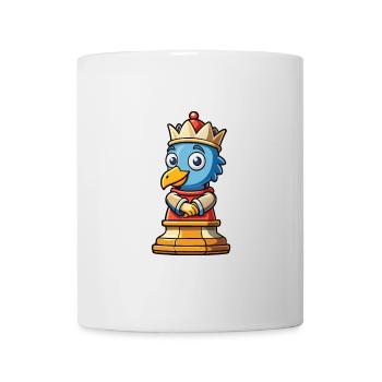 Rook Cute Cartoon Character Kawaii Clipart - Mug - white - Front