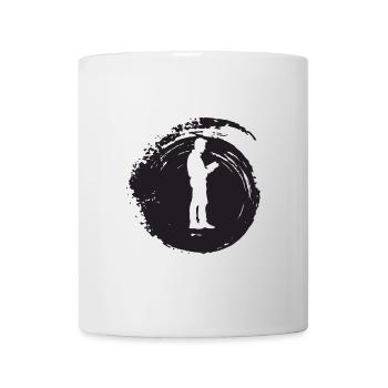 Buch Literatur Writing - Tasse - Weiß - Vorne