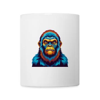 BigFoot Bunte Kawaii Cartoon Figur Clipart - Tasse - Weiß - Vorne