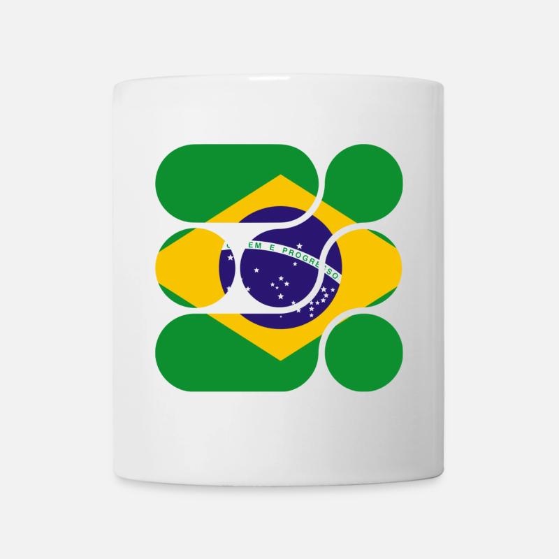 OCHOOO - Brasilien - Tasse - Weiß